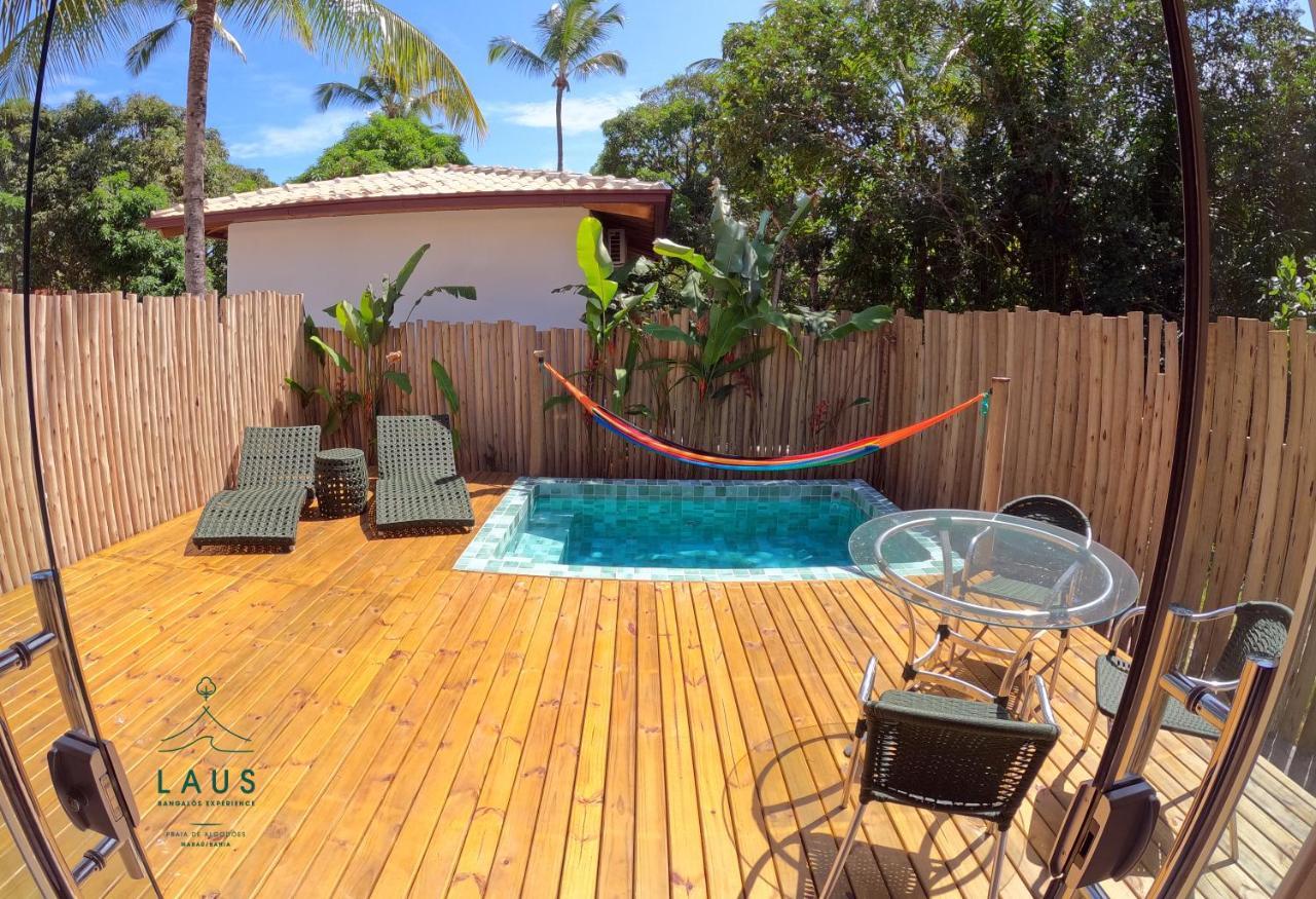 Laus Bangalos Experience - Piscina Privativa - Praia De Algodoes - Peninsula De Marau - Bahia Praia dos Algodoes ภายนอก รูปภาพ